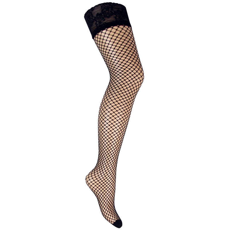 Glamory Plus Mesh Fishnet Hold Ups