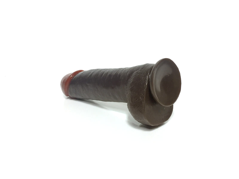 Dildo Black Balled 12in