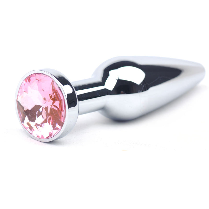 Metal Butt Plug III Pink