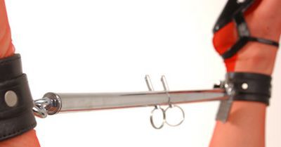 Adjustable Steel Spreader Bar Silver