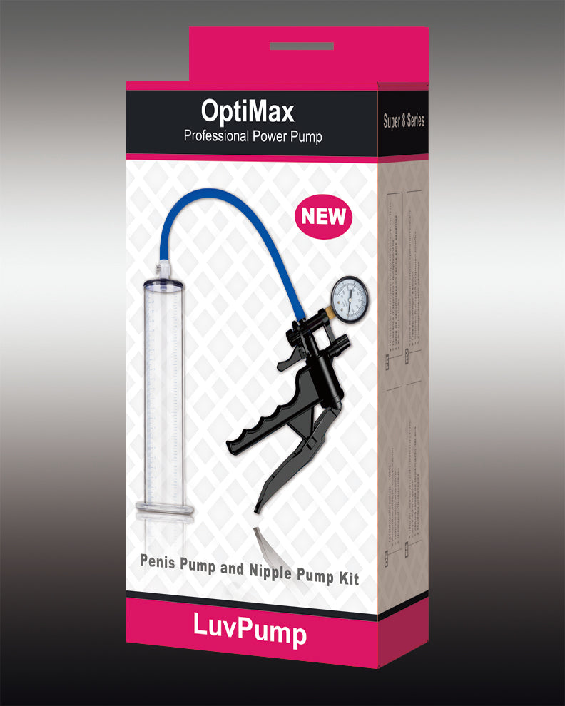 Penis Pump OptiMax w Gauge
