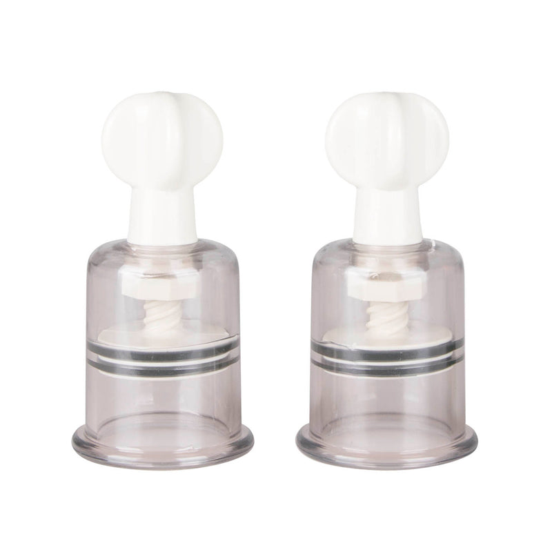Nipple & Clit Suckers Medium 2 Pc