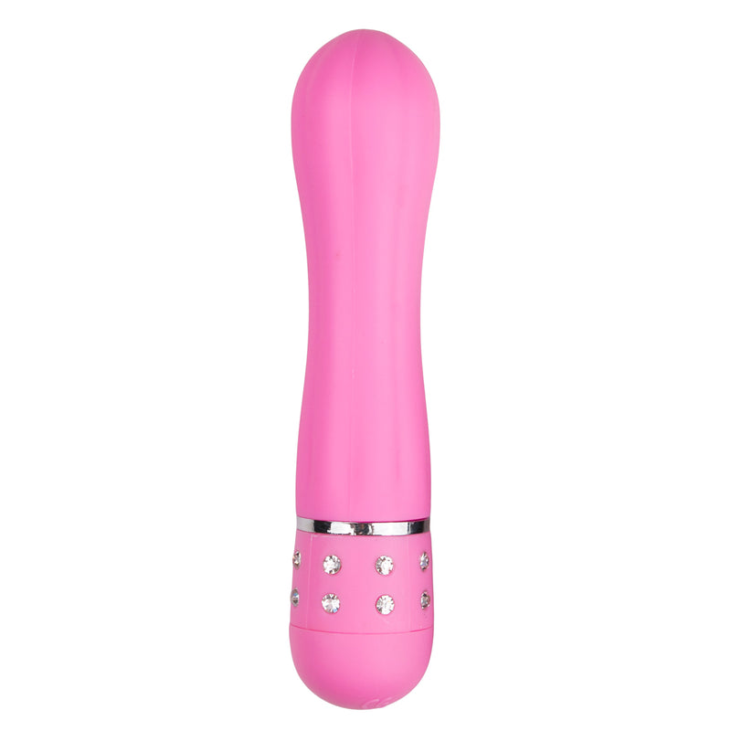 Love Diamond Vibrator Lined Pink