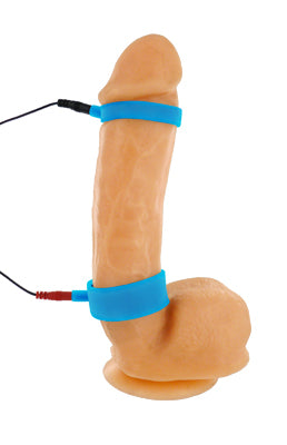 Zeus Uni-Polar Electrosex Cock Ring Set