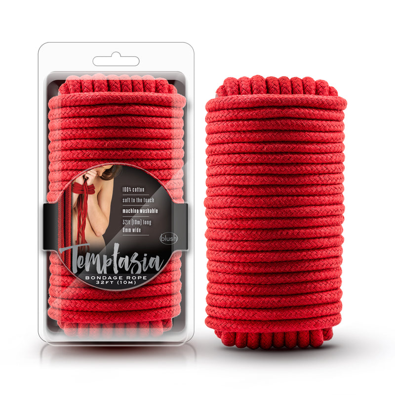 Temptasia Bondage Rope 32 Feet Red