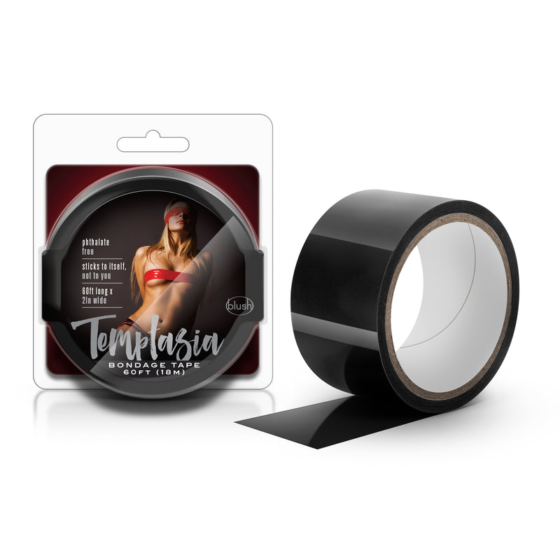 Temptasia Bondage Tape 60 Feet Black