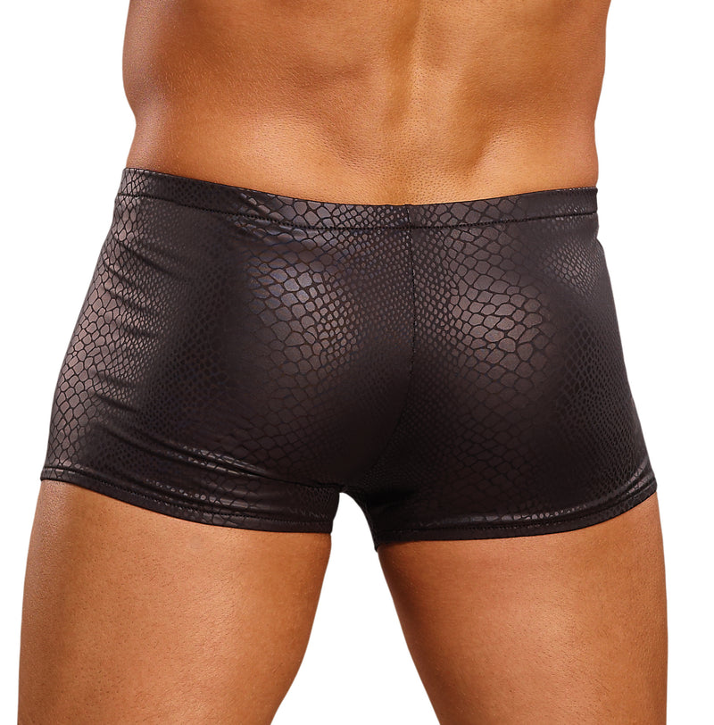 Male Power Black Cobra Mini Short