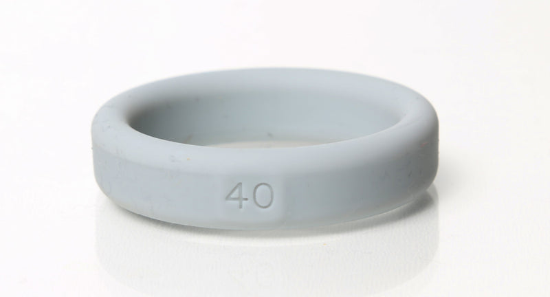 Boneyard Silicone Ring 40mm Grey
