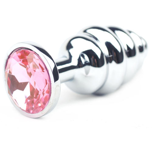 Metal Butt Plug VI Pink