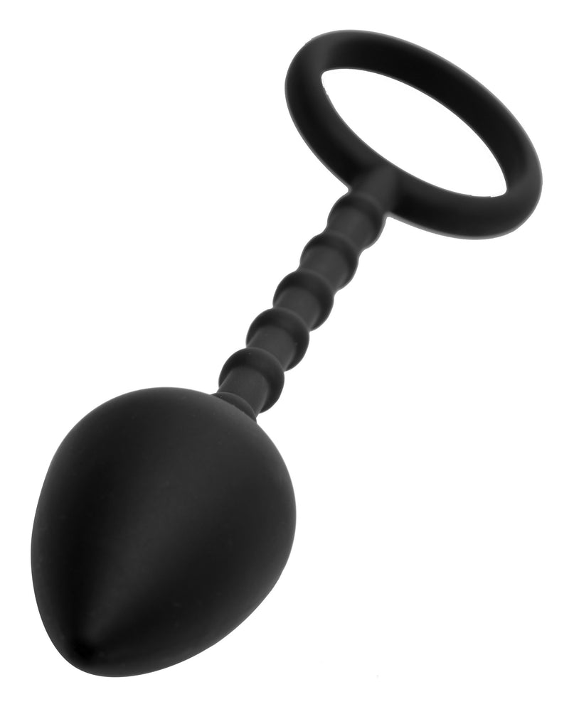 Imbed l Silicone Anal Plug And Cock Ring