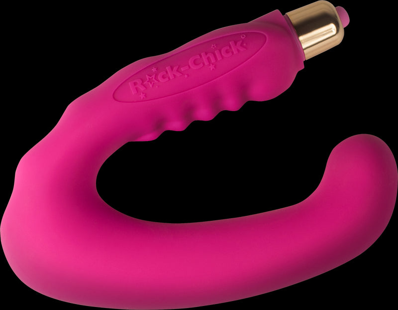 Rock Chick Dual Clitoral/G-Spot Stimulator Pink
