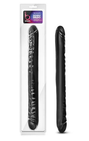 B Yours Double Dildo Black 18in