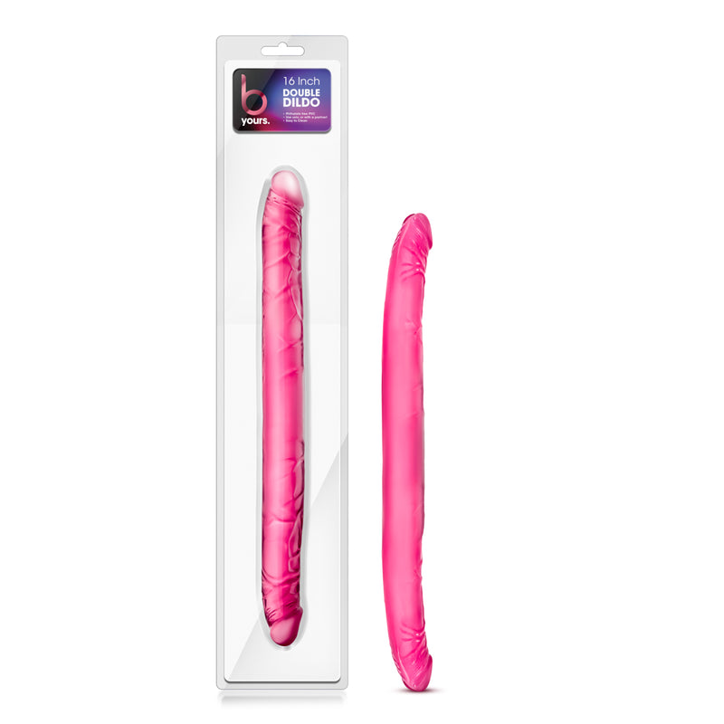 B Yours Double Dildo Pink 16in