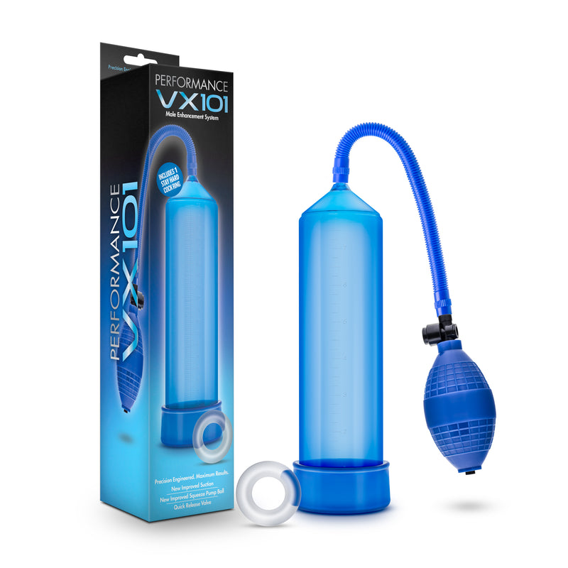 Performance VX101 Male Enhancement Pump Blue
